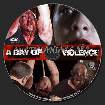 A Day of Violence dvd label