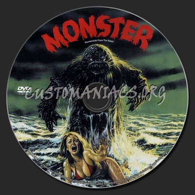 Monster (Humanoids from the Deep) dvd label