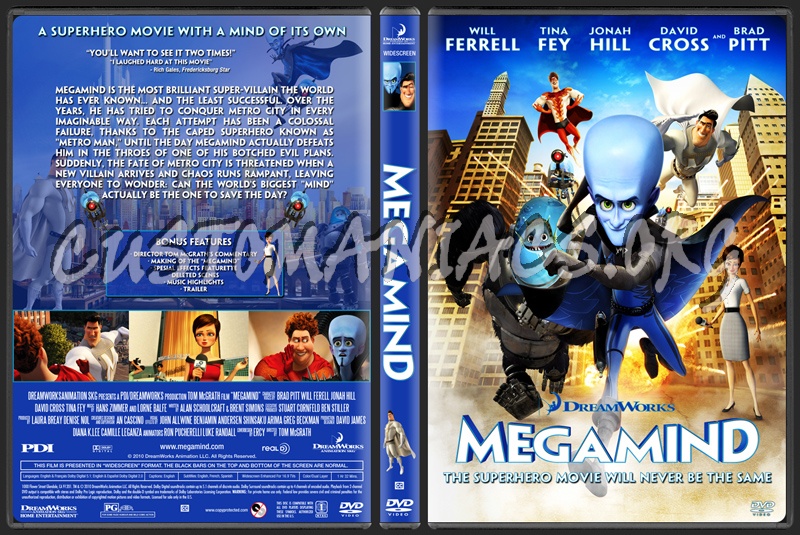 Megamind dvd cover