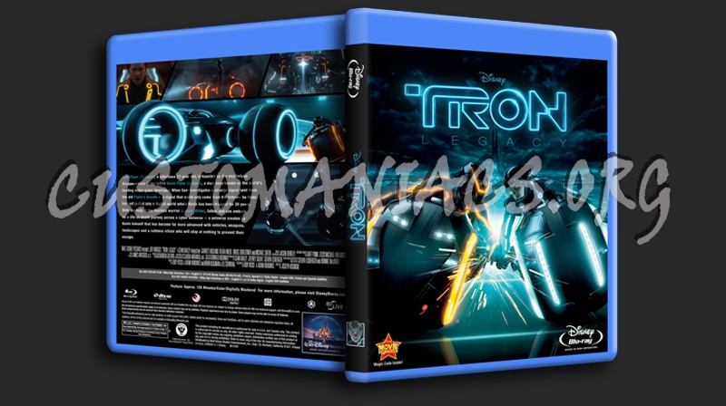 TRON: Legacy blu-ray cover