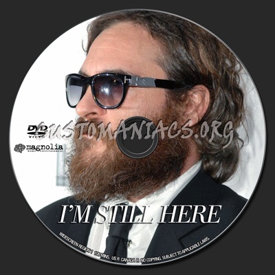 I'm Still Here dvd label