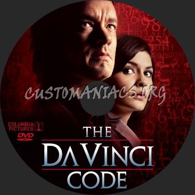 The Da Vinci Code dvd label