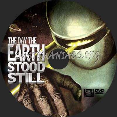 The Day The Earth Stood Still dvd label