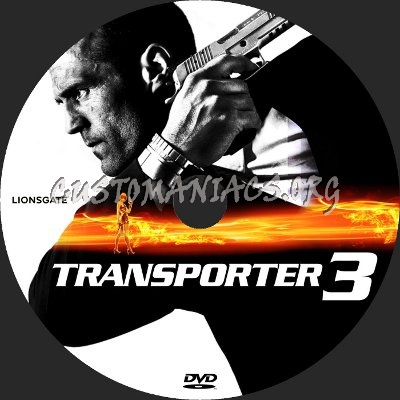 Transporter 3 dvd label