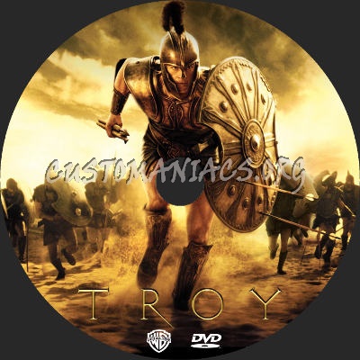 Troy dvd label