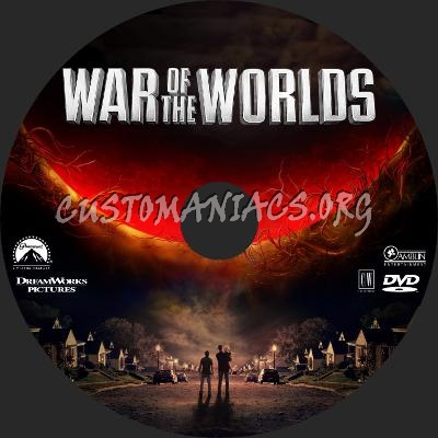 War of the Worlds dvd label