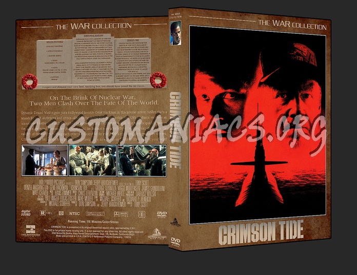 War Collection Crimson Tide dvd cover