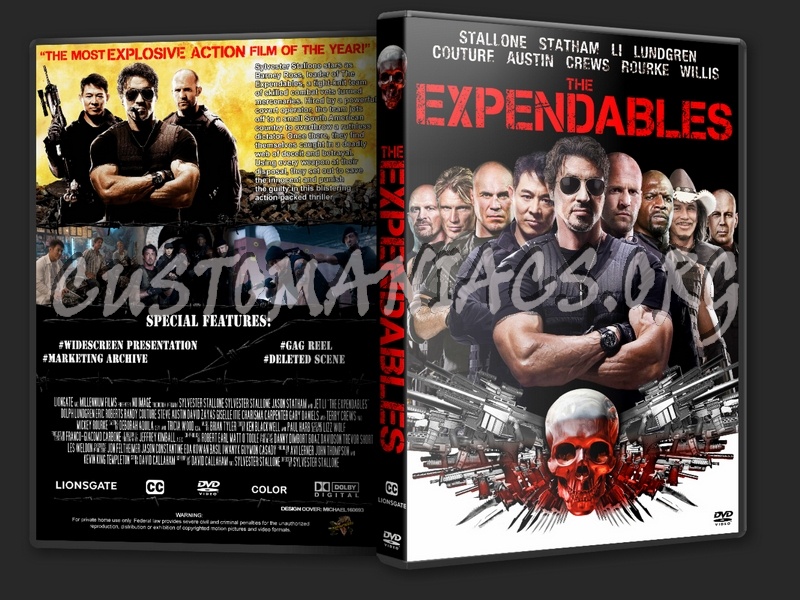 The Expendables dvd cover