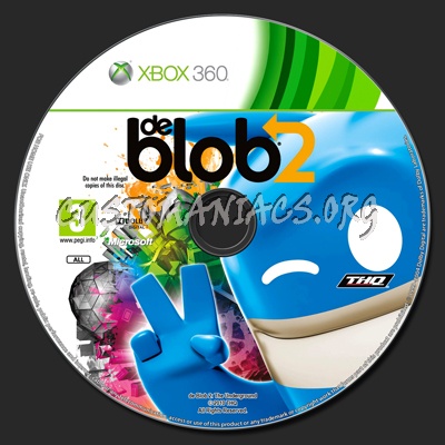 de Blob 2: The Underground dvd label