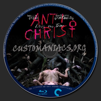 Antichrist blu-ray label