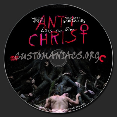 Antichrist dvd label