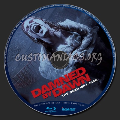 Damned By Dawn blu-ray label