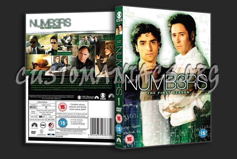 Numb3rs Season 1 dvd cover