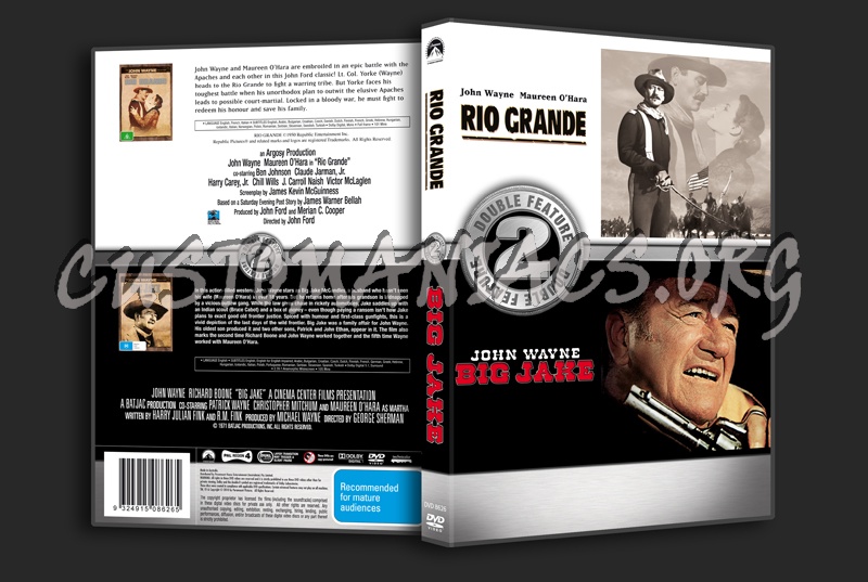 Rio Grande / Big Jake dvd cover