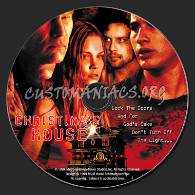 Christina's House dvd label