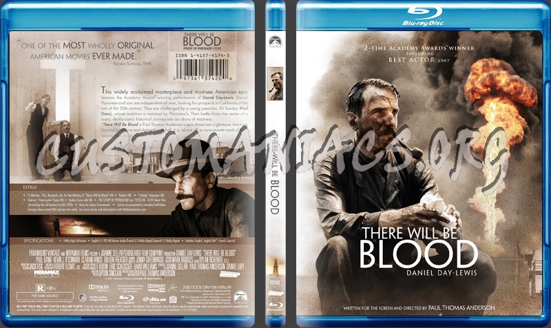 There Will Be Blood blu-ray cover