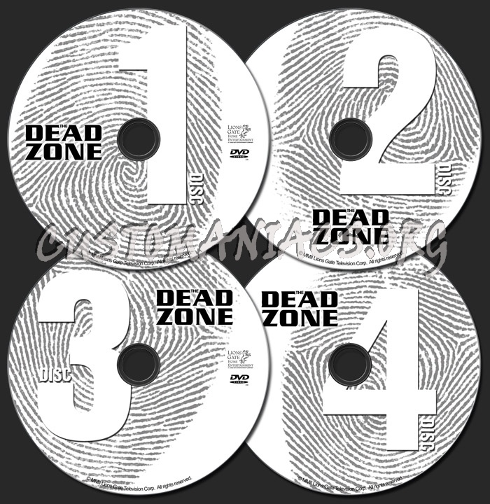 The Dead Zone Season 1 dvd label