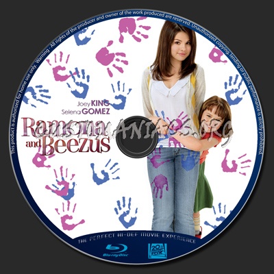 Ramona And Beezus blu-ray label