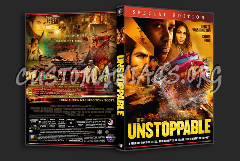 Unstoppable dvd cover