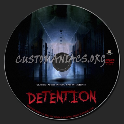 Detention dvd label