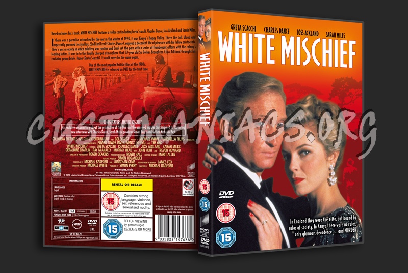 White Mischief dvd cover