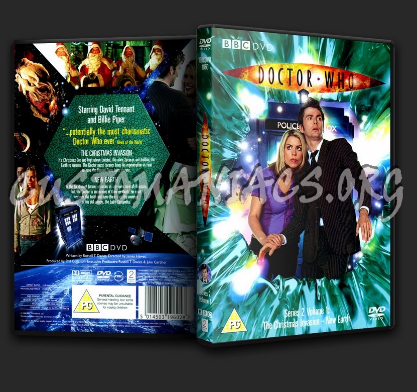 Doctor Who Series 2 Volumes 1-5 dvd cover