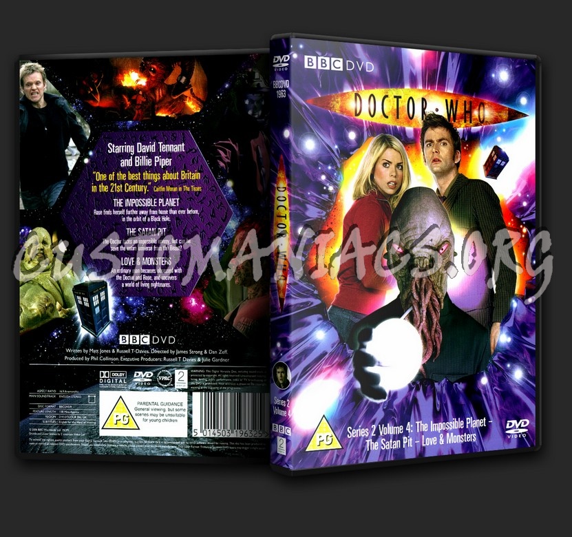 Doctor Who Series 2 Volumes 1-5 dvd cover