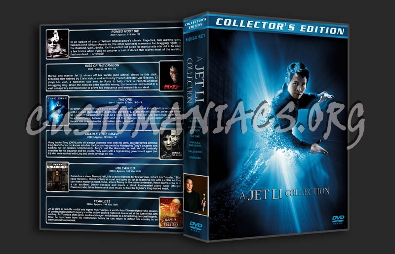 A Jet Li Collection dvd cover