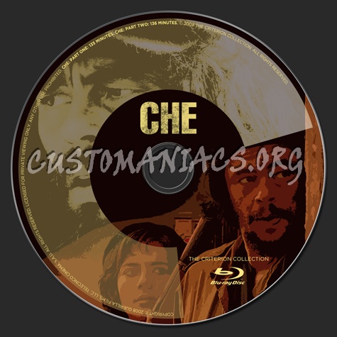 Che blu-ray label