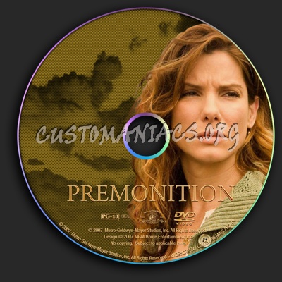 Premonition dvd label