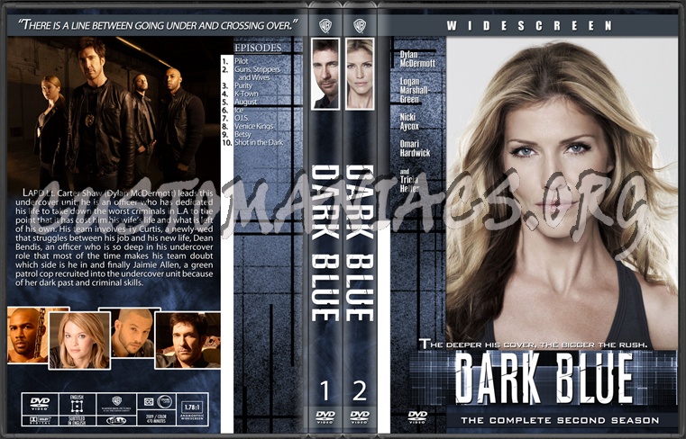Dark Blue dvd cover