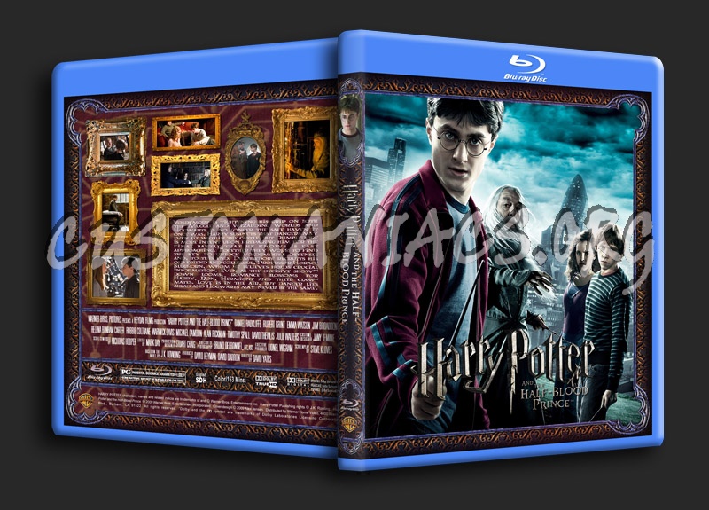 Harry Potter And The Half-Blood Prince blu-ray cover