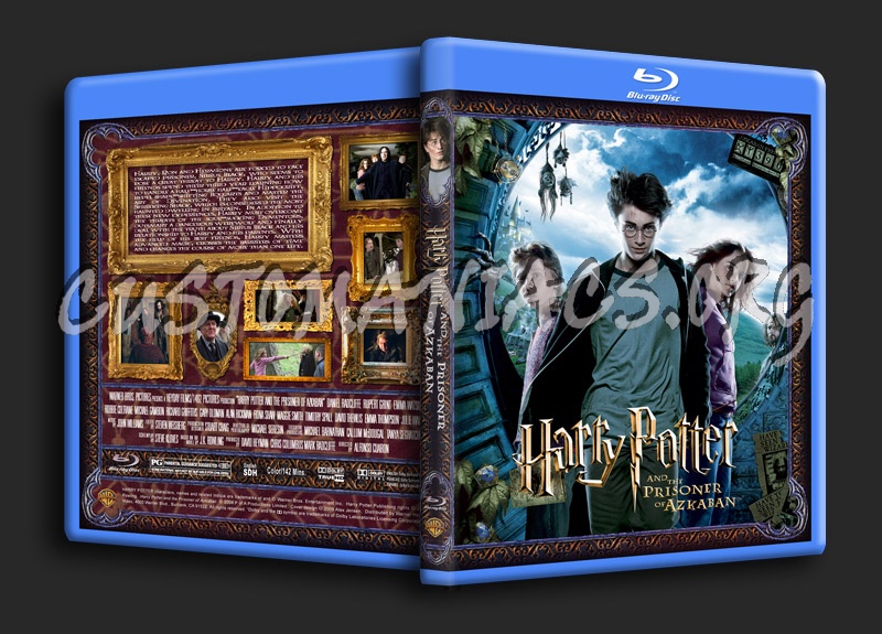 Harry Potter And Prisoner Of Azkaban blu-ray cover