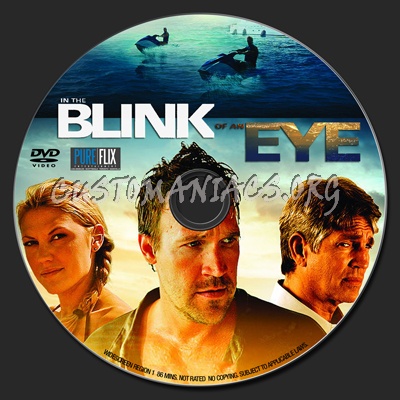 In The Blink of an Eye dvd label