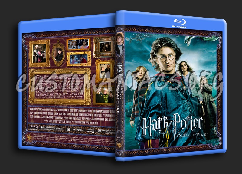 Harry Potter And The Goblet Of Fire blu-ray cover