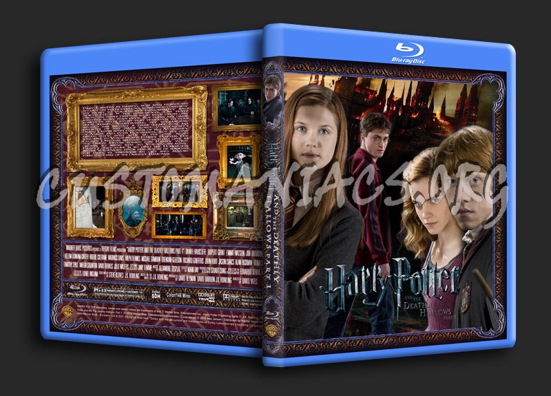 Harry Potter And The Deathly Hallows Part 1 blu-ray cover