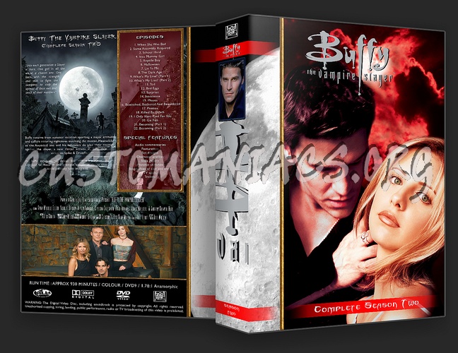 Buffy Complete Season 1-7 dvd cover