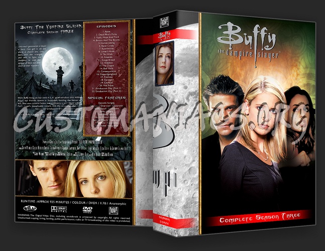 Buffy Complete Season 1-7 dvd cover