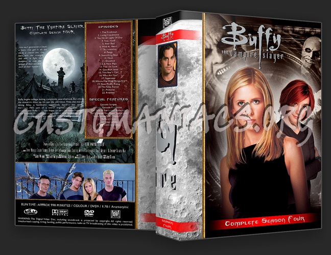 Buffy Complete Season 1-7 dvd cover