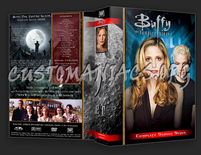 Buffy Complete Season 1-7 dvd cover