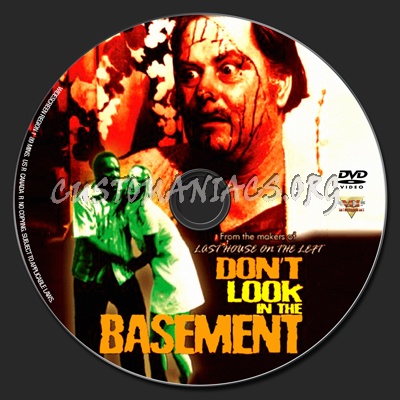 Don't Look in the Basement dvd label