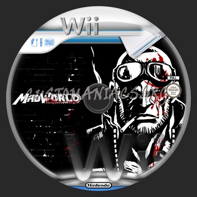 MadWorld dvd label