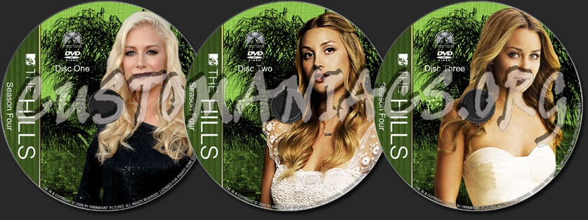 The Hills - TV Collection dvd label