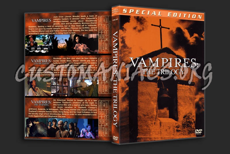 Vampires: The Trilogy dvd cover