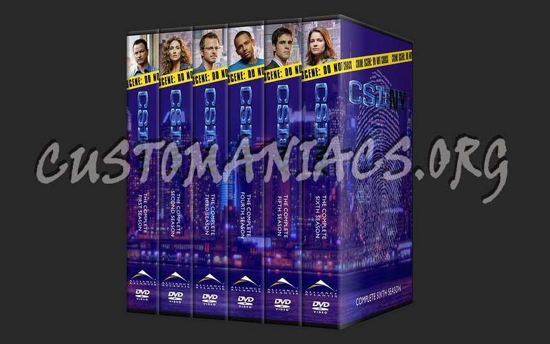 CSI: New York dvd cover