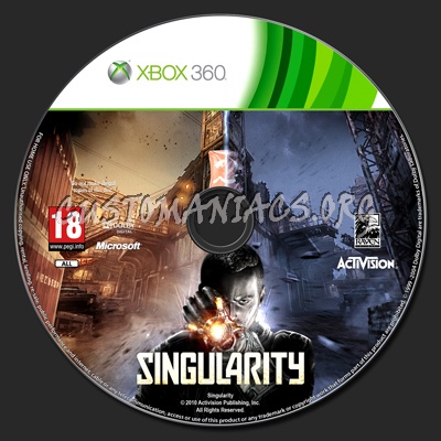 Singularity dvd label