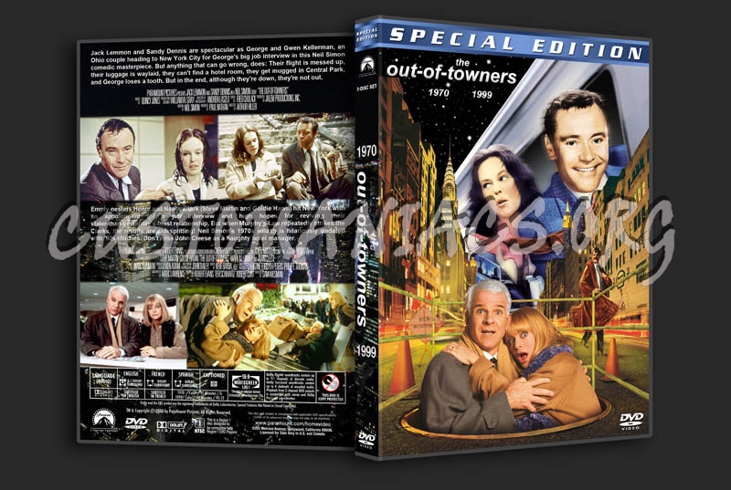 The Out-of-Towners Double Feature dvd cover