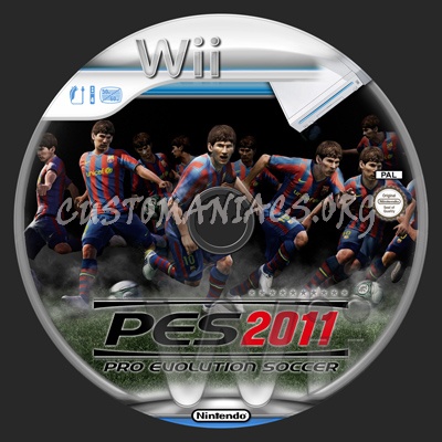 Pro Evolution Soccer dvd label