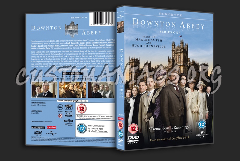 Downton Abbey Series 1 dvd cover