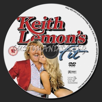 Keith Lemon's Fit dvd label